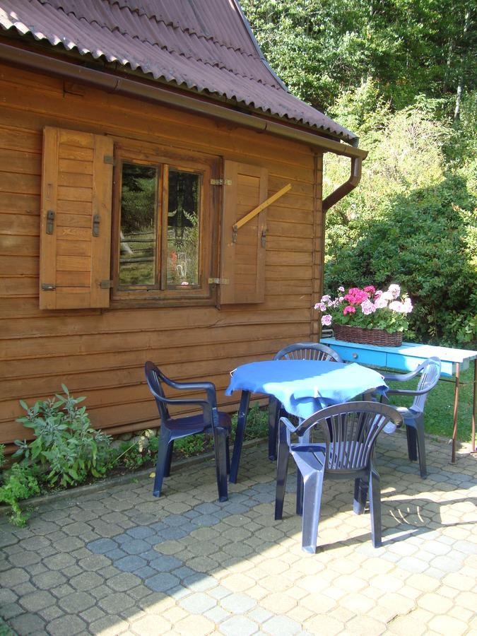 Drewniany Domek Bb Nad Rzeka Powrożnik Exteriör bild